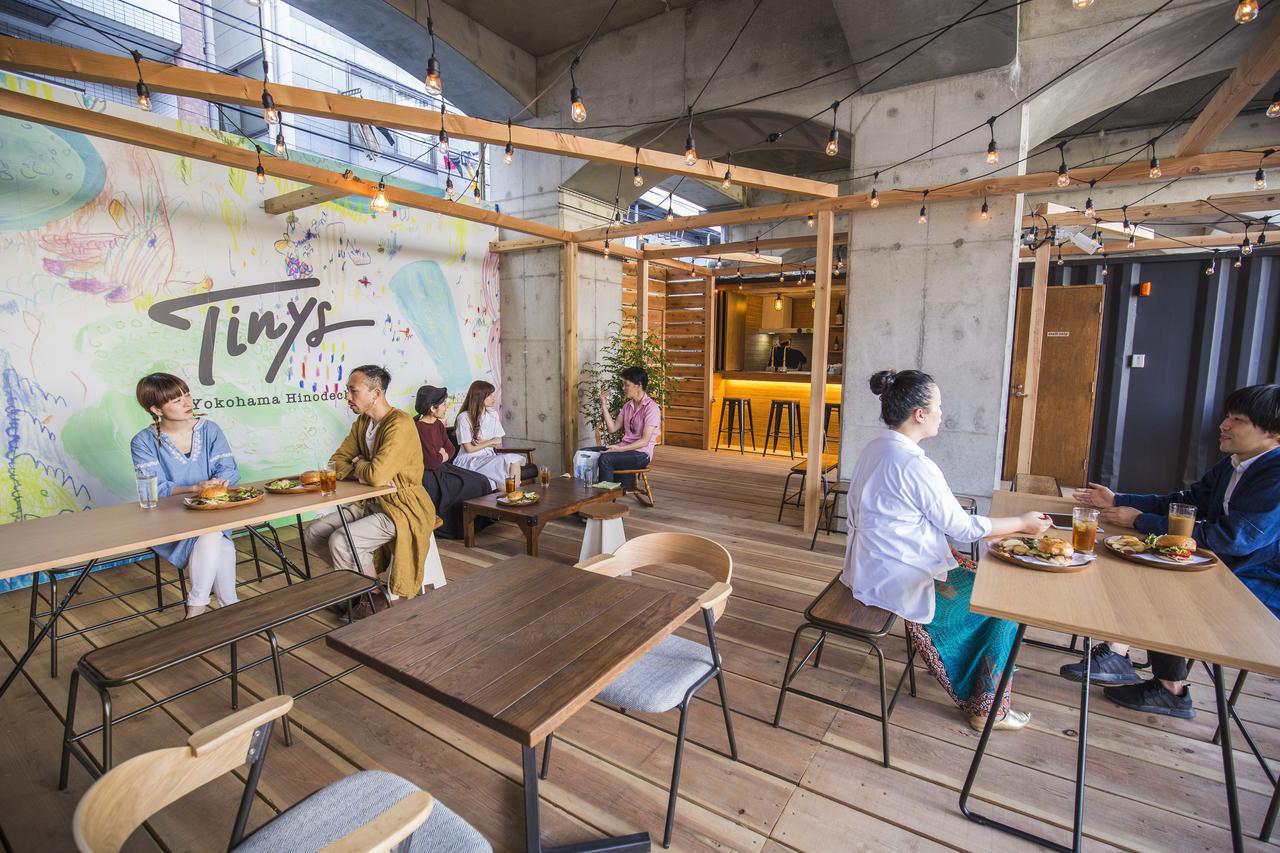 Хостел Tinys Yokohama Hinodecho Экстерьер фото